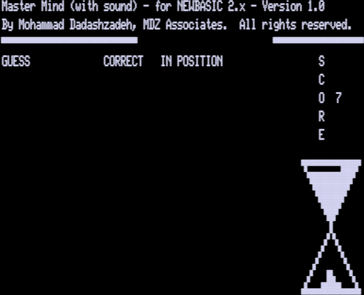 Screen shot